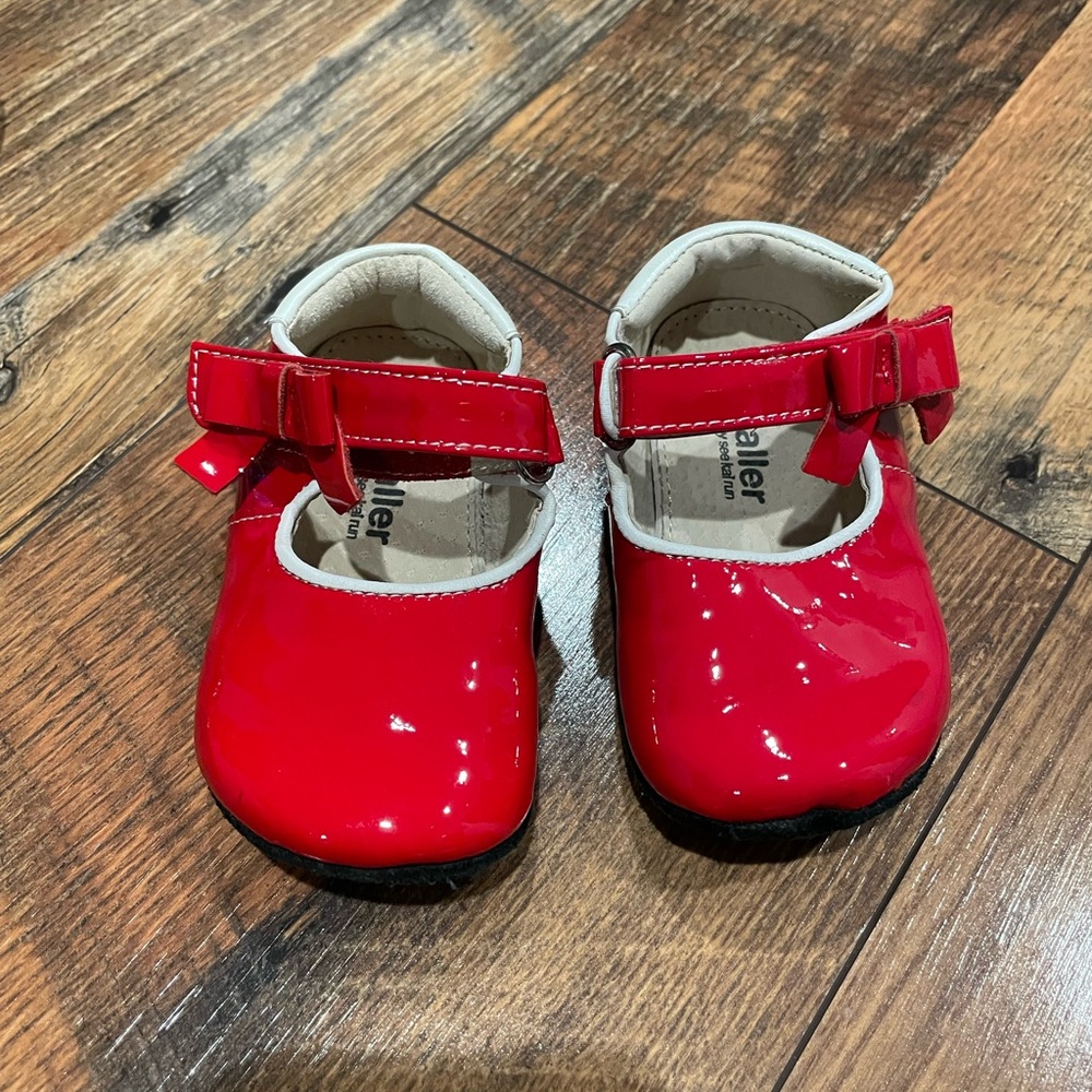See Kai Run Red Patent Leather Shoes